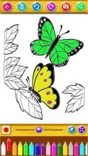 coloring butterfly animals in the garden截图4