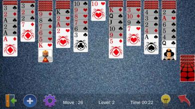 Spider Solitaire Card Games Free截图3