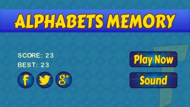 Alphabet Memory game for kids截图2