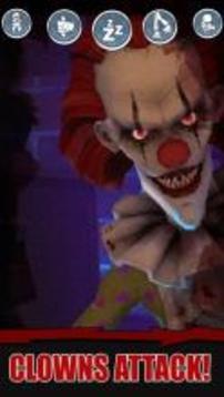 Horror games for girls: clown’s grandpa and night截图