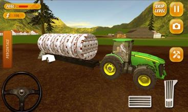 tractor farming simulator 2018:village farming截图4