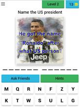 UEFA Game Quiz: FIFA Football Players Trivia Game截图2