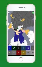 Pixel Sonic Craft Coloring With Number截图3