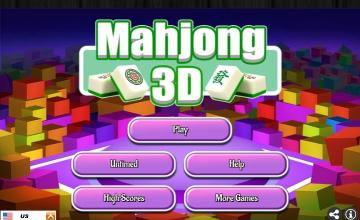 Mahjong 3D Version 1.0 Game截图2