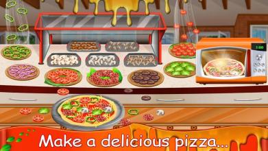 Hot Pizza Shop Cooking Game截图2