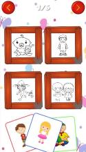 Boys & Girls Coloring Painting Book截图4