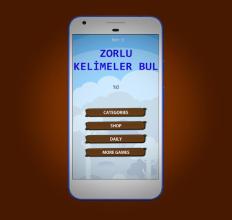 Zorlu Kelimeler Bul截图3