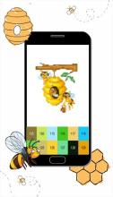 Bee Pixel Art - Sandbox Color by Number截图3