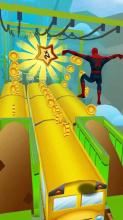 Subway spiderman surf: iron captain bat superhero截图2