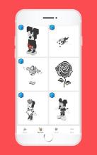 Mickey Craft 3D Coloring Book by Number截图2