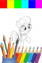 Coloring Book My Ponny Games截图2