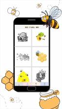 Bee Pixel Art - Sandbox Color by Number截图4