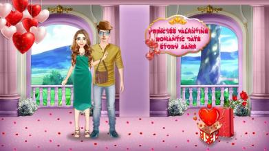 Princess Valentine Romantic Date Story Game截图5