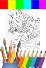 Coloring DBZ For Kids截图2