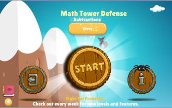 Math Tower Defense - Subtractions截图3