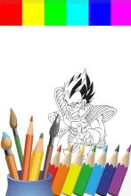 Coloring DBZ For Kids截图1