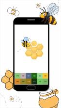 Bee Pixel Art - Sandbox Color by Number截图1