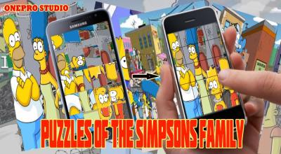 Puzzles Of The Simpsons Family截图1