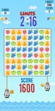 Hanging Cows: Fruit Connect Puzzle截图3