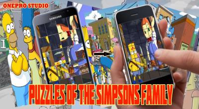 Puzzles Of The Simpsons Family截图2