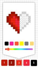 pixel art coloring book - paint & draw by number截图2