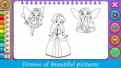 Princess Coloring Book - 2019截图3