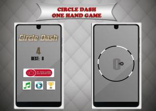 Circle Dash - One Hand Game Play截图2