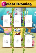 Spoong bob Coloring book pages截图1