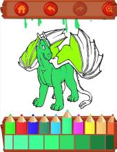 Dragon Coloring & Painting Book截图3