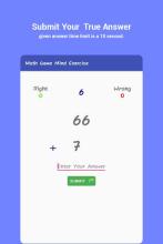 Math Game Mind Exercise - Mathematics Brain Games截图2