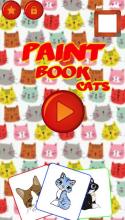 Cats Coloring and Painting Book Games截图4