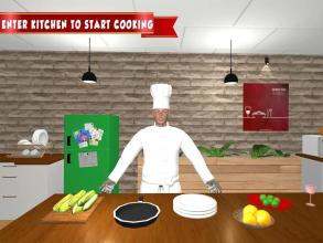 Crazy Chef Cooking Games Virtual Kitchen Recipe 3D截图3