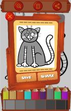 Cats Coloring and Painting Book Games截图1