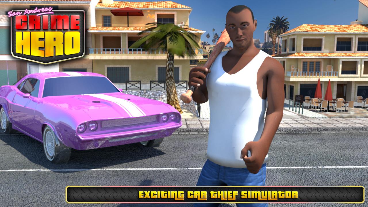 San Andreas Crime Hero : Crime Simulator - Vegas截图1