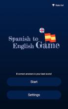 Spanish to English Game截图4