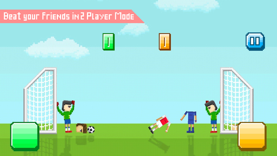 Funny Soccer - 2 Player Games截图4