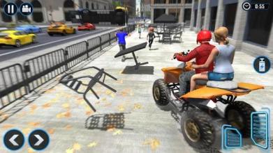 ATV Quad Bike Simulator 2018: Bike Taxi Games截图5