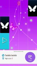 Purple Butterfly Piano Tiles 2019截图5