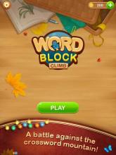 Word Block Climb: Search & Spell Crossword Puzzles截图5