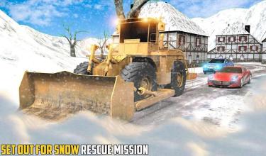 Snow Heavy Excavator Mechanic Sim: Auto Repair截图1