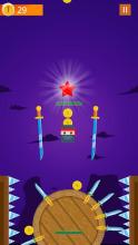 Knife Hit Ninja : Super Heroes截图2