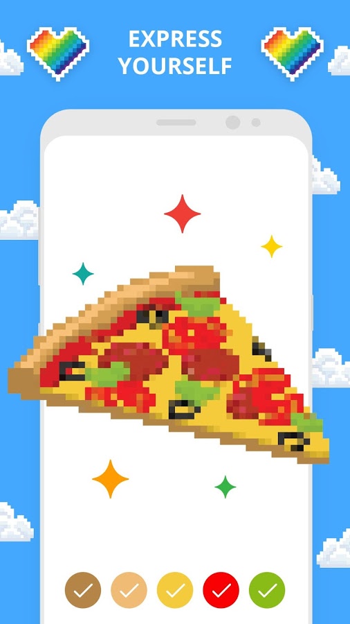 Pixel Art Sandbox Color by Number截图1