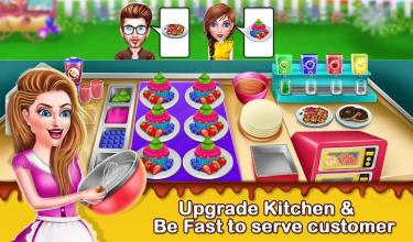 Cake Shop Great Pastries & Waffles Store Game截图3