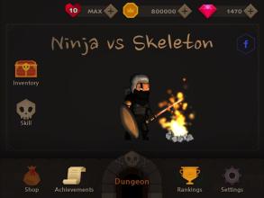 Ninja vs Skeleton截图5