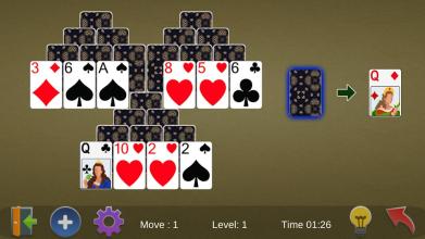 TriPeaks Solitaire Card Games Free截图4