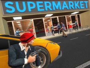 Supermarket Robbery Crime 3D截图1