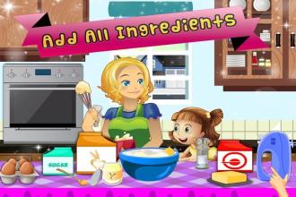 Birthday Cake Maker Bakery Chef Kids Cooking Games截图4