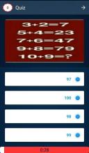 Math Quiz Game, Mathematics截图1