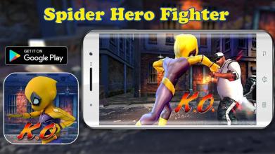 Spider Hero Fighter截图2