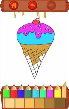 Ice Cream Coloring & Painting Games截图2